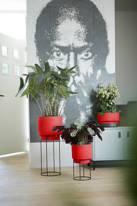 b.for studio rond 30cm briljant rood